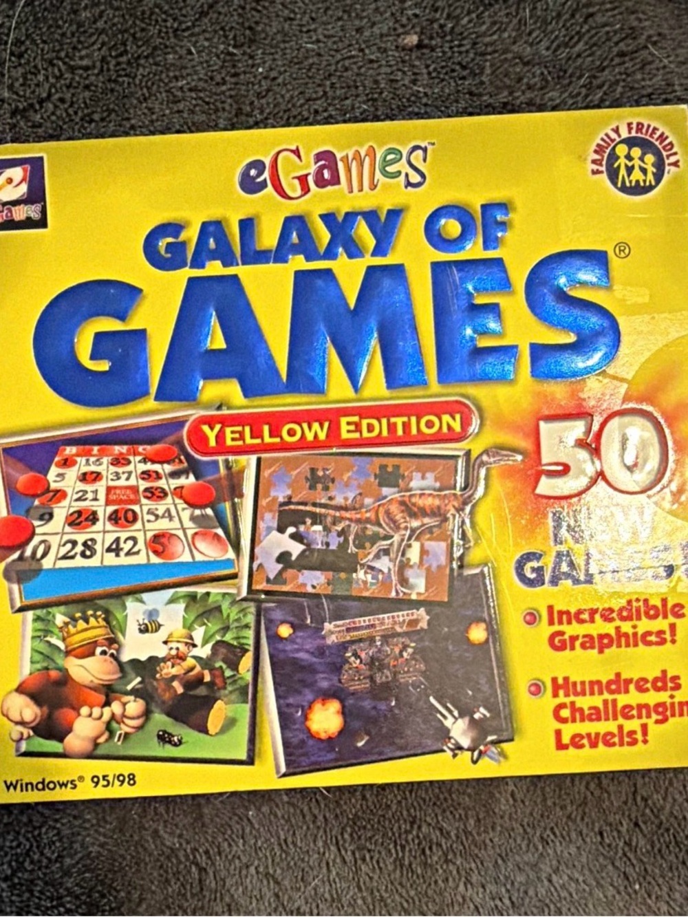 Galaxy of Games - Yellow Edition PC Game Collection